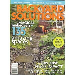 Vintage 2012 Country Almanac No 150 Backyard Solutions Problem Spaces Magazine